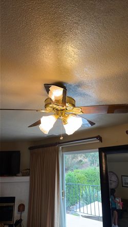 Casa Blanca fan lamp
