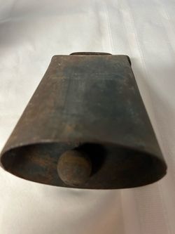 Antique Metal Cow Bell