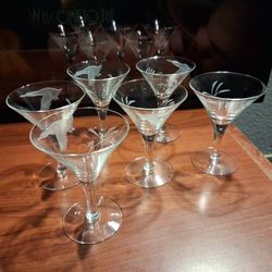 Crystal Martini Barware