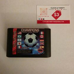 Sega Genesis
Champions World Class Soccer
1994