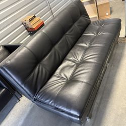 Black Futon  Couch