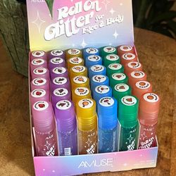 Roll on glitter For face & Body 