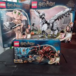 LEGO Harry Potter Trio: Buckbeak, Aragon & Dobby