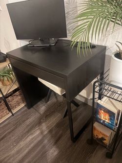 Small brown desk