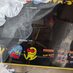 Arcade pacman con 6 juegos