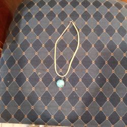 Turquoise Pendent Homemade