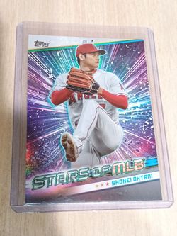 2024 Topps Stars of MLB Chrome #CSMLB-21 Shohei Ohtani Angels