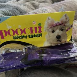 dog Leash. Purple In Color$3. Made By Poochi (New)