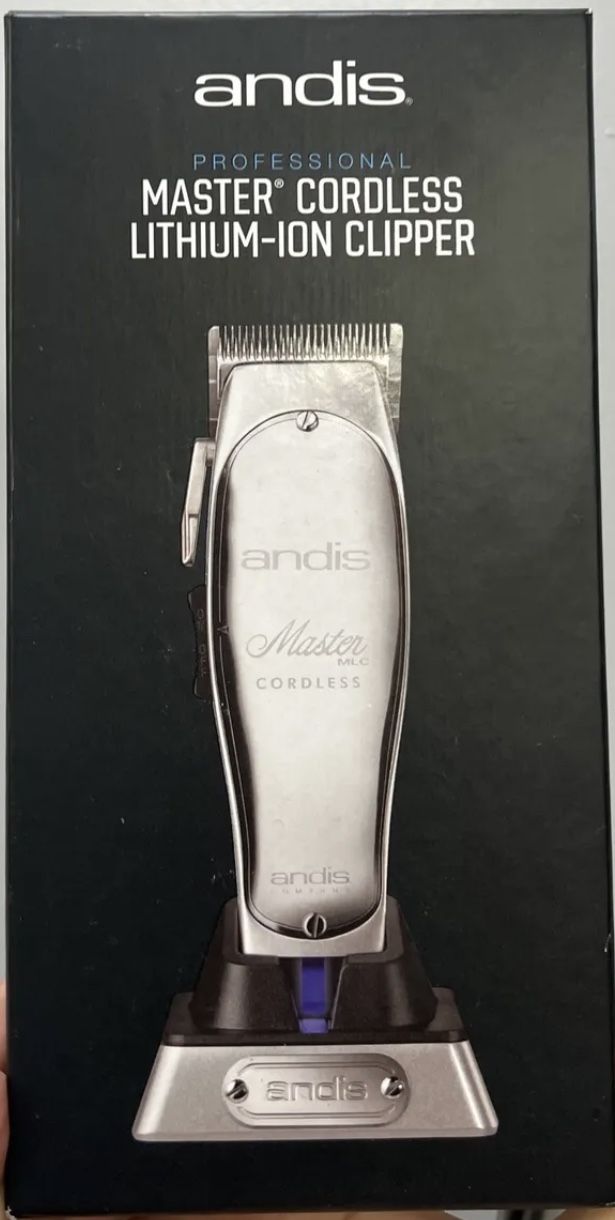Andis 12470 Professional Master Cord/Cordless Lithium Ion Hair Clipper 110-240 V