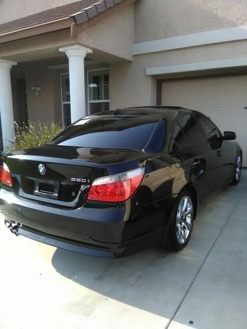 Bad ass BMW 550i fast