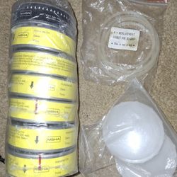 3M 7253 ORGANIC VAPOR/ACID GAS CARTRIDGE LENGTH  3-1/8" HEIGHT 1" LOT OF 7