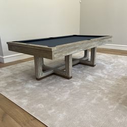 8ft Brunswick Pool Table (designer Series) Gently Used Includes Delivery Installation And New Cloth 