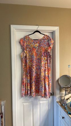 3x Summer Floral Dress