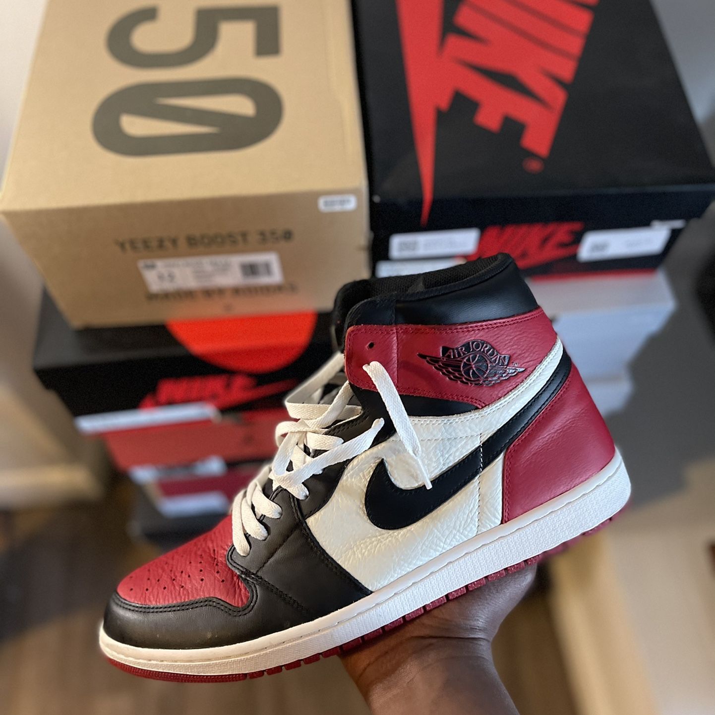 Jordan 1 Bred Toe