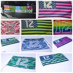 Car Flyers 12' 18' or 3x5 many designs to choose from ArmyCamo Pink Camo Navy Camo! LOB! You decide