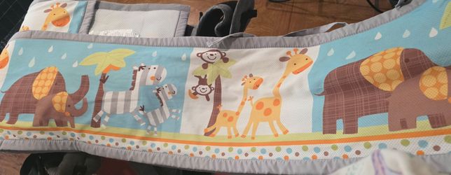 Baby furniture and crib bumper