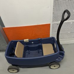 Step2 Wagon for Two Plus, Kids Ride On Toy, Stroller Substitute, Includes Seat Belts, Made of Durabl