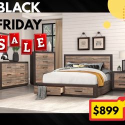 4 Pc Queen Bedroom Set 