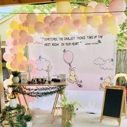 Winnie The Pooh Party Set Up