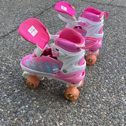 Roller Skates Size 4 To 7 Adjustable 