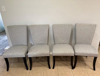 Set of 4 dining chairs - make an offer!