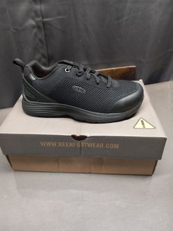 Man's Work Shoes Steel Toes Size 9