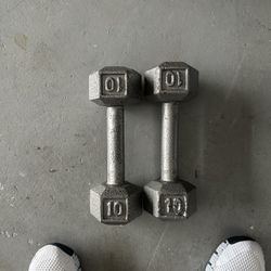 10lb Dumbbell Set of 2 