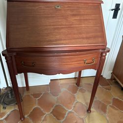 Antique Drop Leaf Secretary Desk
