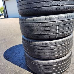 4 Continental tires size 205-50-17 all 4 for $180 free installation and balance