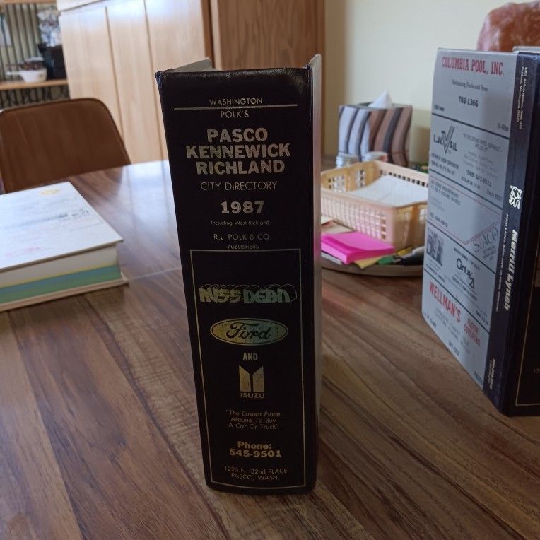 1987 City Directory