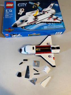 Lego City NASA Space Shuttle 3367 incomplete for parts