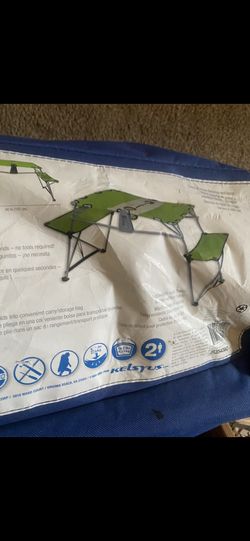 Kids Collapse able , Bench With Cup Holders 