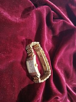 Ladies Bulova gold tone watch