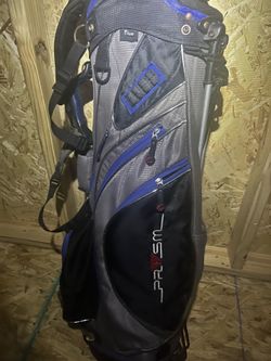 Hunter prism golf bag and 1 box of Top Flite golf balls (15 balls)