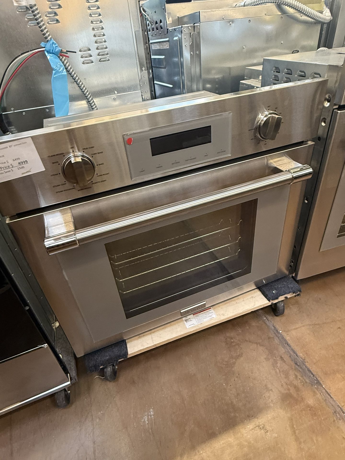 Thermador 30” steam wall oven