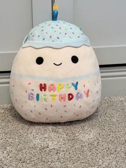 Small Happy Birthday Squishmallow