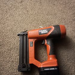 12V Black+Decker Nail Gun