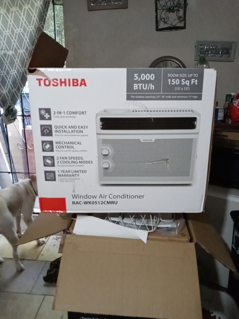 Toshiba AC unit for window