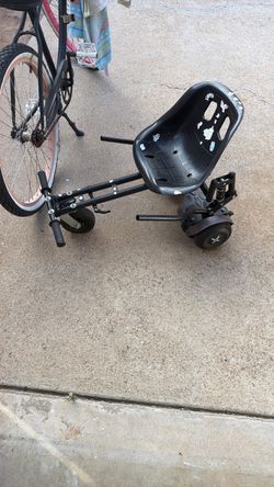 Kids hover board with seat