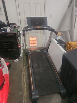 Nordic track treadmill.
