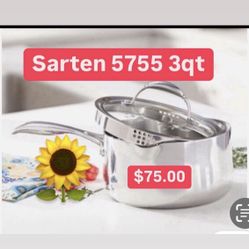 Sartencito De 3qt Tapa  Coladora Prepara Avenas Atoles Salsas Te Especial $75.00 Princess House Ventas Finales 