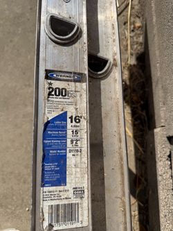 Werner 16ft Aluminum Extension Ladder