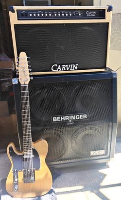 Cozart Guitar & Carvin Guitar Stack Combo Perfect Condition
