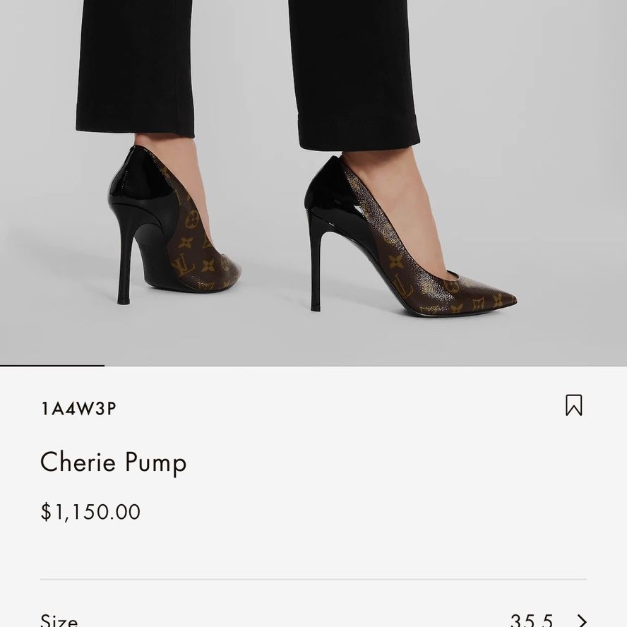 Louis Vuitton Cherie Pump