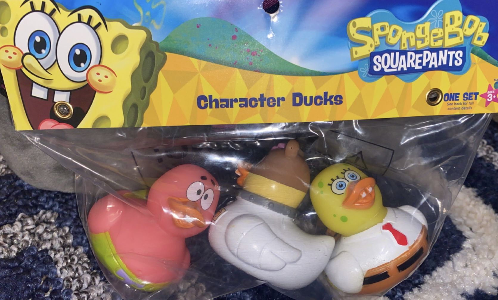 Complete Set Of SpongeBob Rubber Ducks