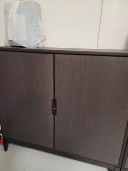 Ikea Wood Cabinet