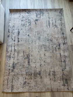 Abstract area rug