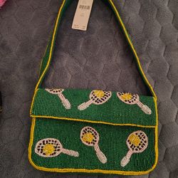 Anthropologie Fionna Beaded Bag