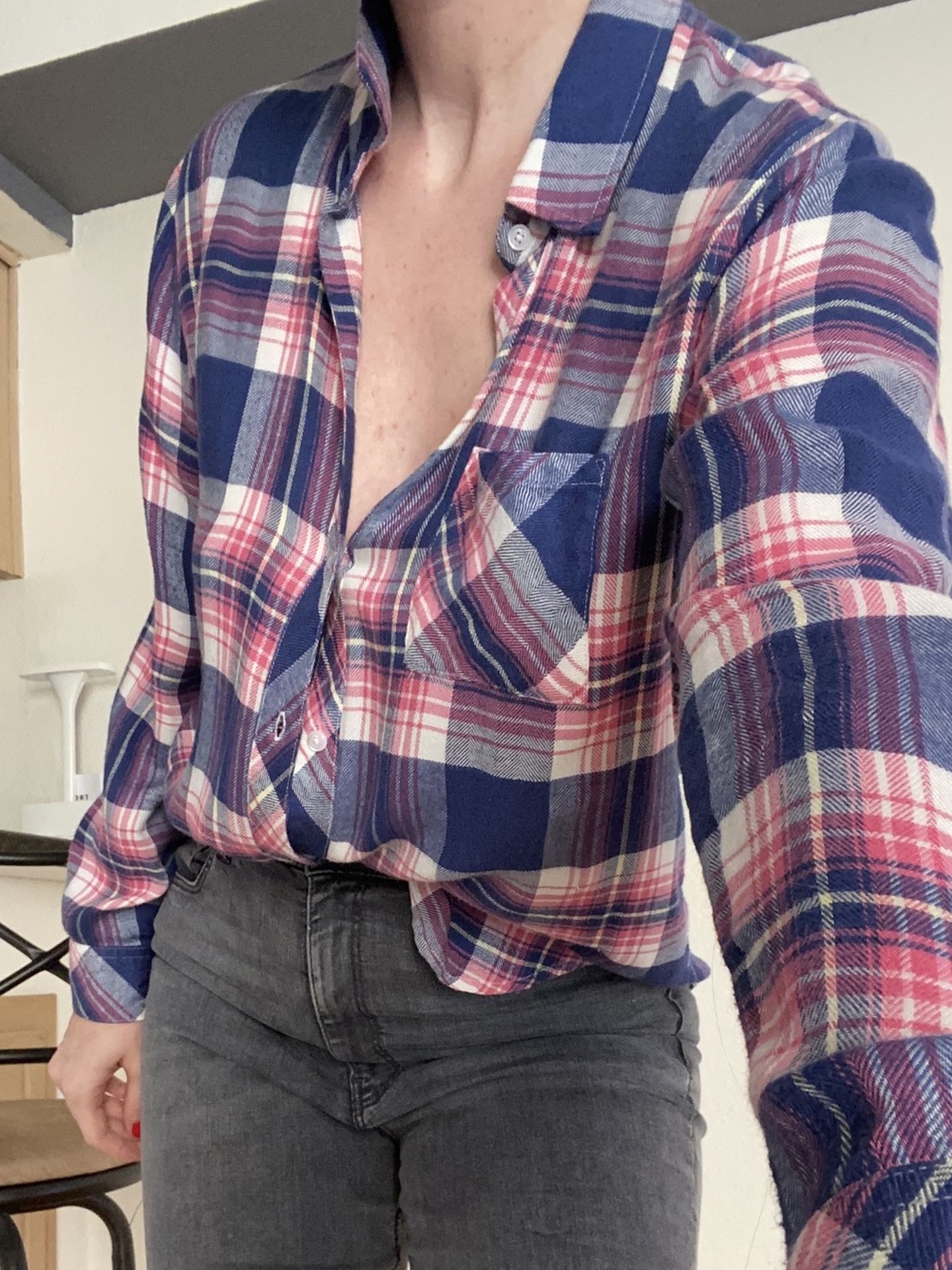 Rails Button Down Plaid Shirt