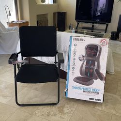 Homedic’s Shiatsu Perfect Touch Massage Cushion with Matching Chair